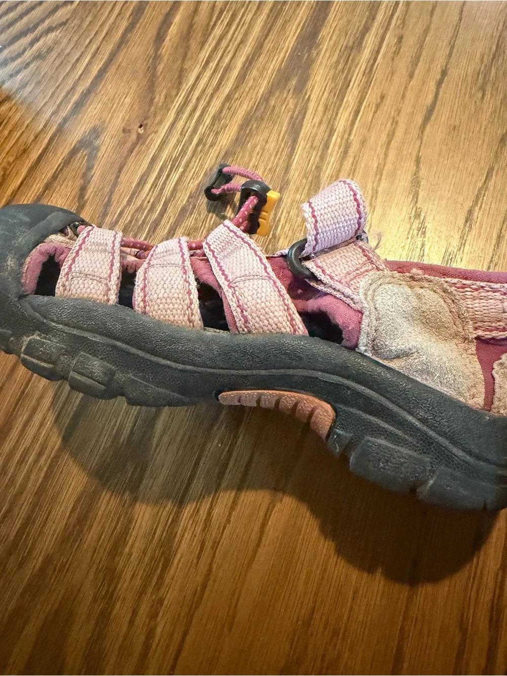Keen girls hiking